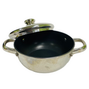 Cook's Essentials Impactbase Stainless Steel Nonstick 2-1/2 Qt Pot w/ Lid