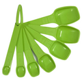 (7) Tupperware Vintage Measuring Spoons Set