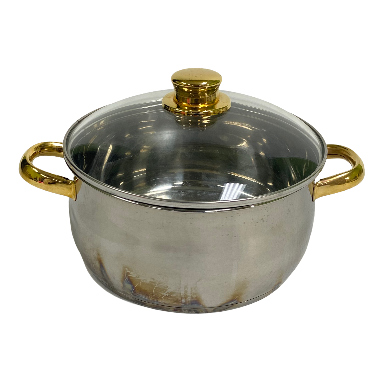 Command Performance Cookware Cuisine-Cookware Command Performance Gold 4 Qt Pot w/ Lid