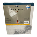 Hampton Bay Unique Hand-Blown Variegated Art Glass Hanging Pendant