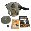 Presto 6 Qt Stainless Steel Pressure Cooker & Canner 0135001