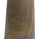 Half Gallon Liquid Oil Vintage Railroad Metal Can G13