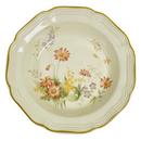 (4) Mikasa Heritage Samantha Floral Flowers 8.5" Soup Cereal Bowls F2017