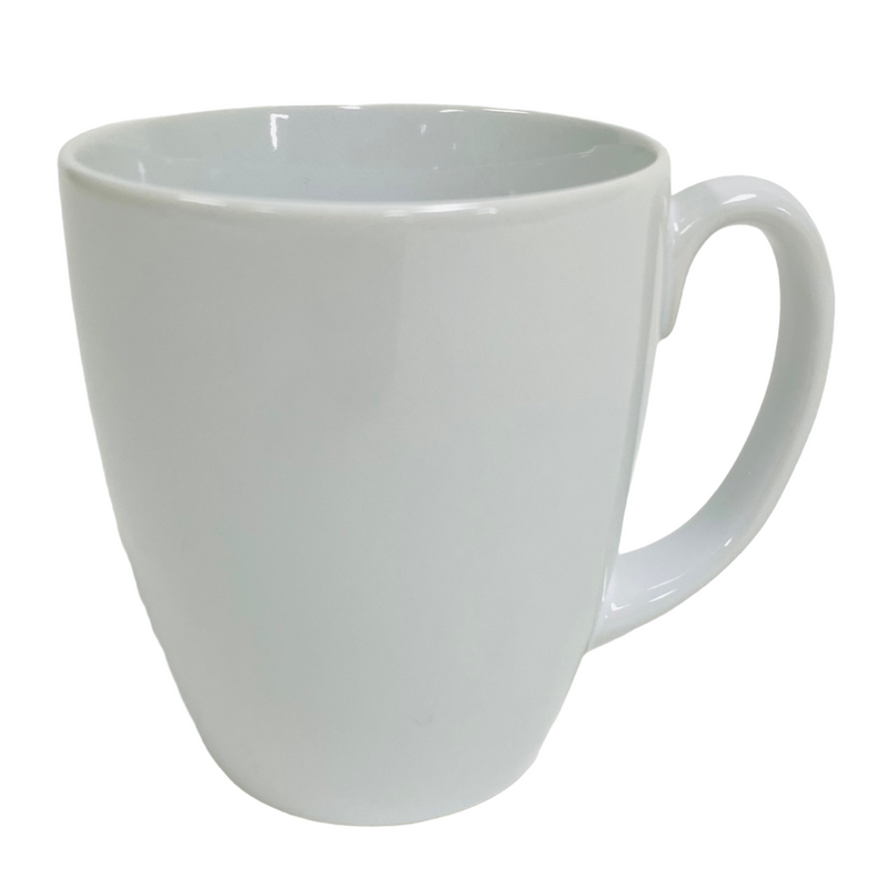 (4) Corelle Stoneware Frost White 11 oz Tea Coffee Mugs