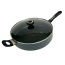 WearEver Non Stick Grey 12" Skillet Fry Pan w/ Lid