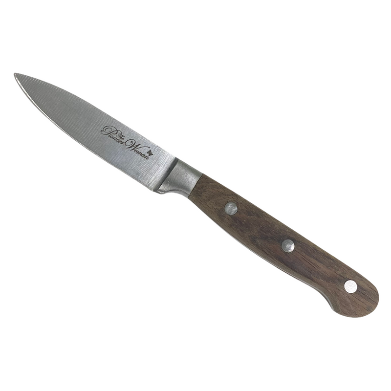 The Pioneer Women Wood Handle 3.5" Blade Peeling Paring Knife