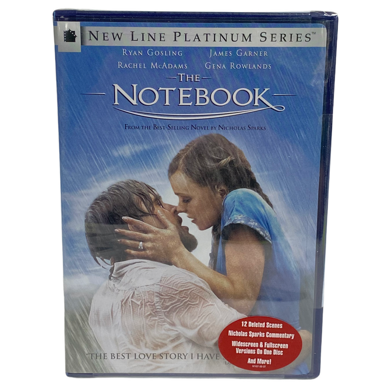 The Notebook New Line Platinum Series Ryan Gosling DVD