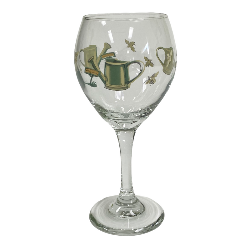 (6) Pfaltzgraff Naturewood Stem 12 oz Wine Glasses