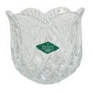 Shannon 24% Lead Crystal Ireland Slovakia Pineapple Candle Holder