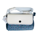 Coach Ranch Floral Midnight Mist Reversible Crossbody Purse F59535