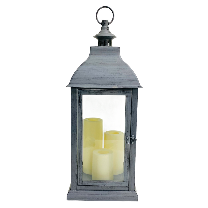 Sterno Home 22.5'' Battery LED Outdoor Large Electric Candle Lantern