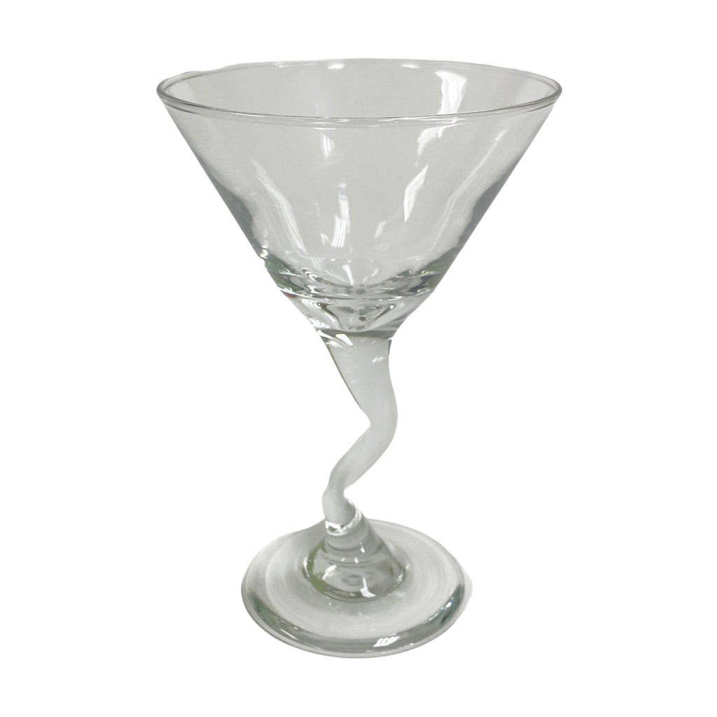 Vintage Libbey Z Stem Martini Glasses, Set of 4 