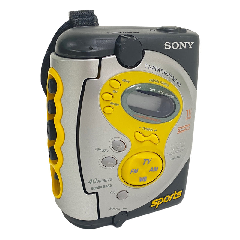 Sony Sports Walkman Personal Cassette Player TV/Weather AM/FM Radio