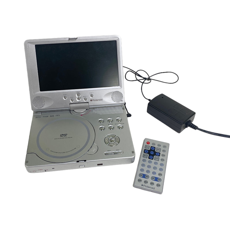 Polaroid Portable Rotating 8" Swivel Screen CD/DVD Player PDV-0823A