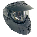 X-Ray Extreme Rage Black Adult Adjustable Paintball Face Protector Helmet Mask