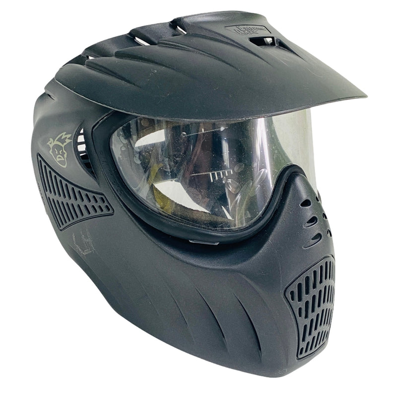 X-Ray Extreme Rage Black Adult Adjustable Paintball Face Protector Helmet Mask