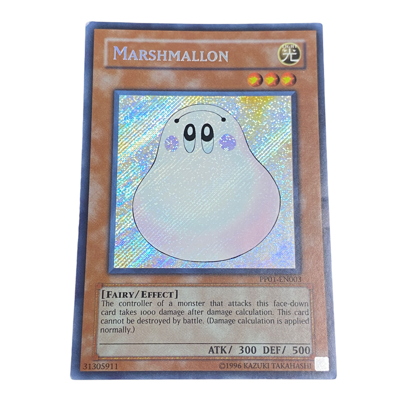 Yu-Gi-Oh! Marshmallon Secret Rare Trading Card PP01-EN003