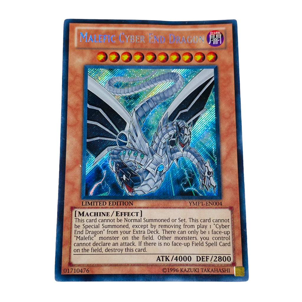 Yu-Gi-Oh! Malefic Cyber End Dragon Secret Rare Trading Card YMP1-EN004 Yu-Gi-Oh! Malefic Cyber End Dragon Secret Rare Trading Card YMP1-EN004