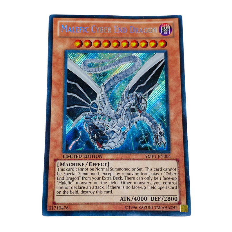 malefic yugioh cards Yu-Gi-Oh! Malefic Cyber End Dragon Secret Rare Trading Card YMP1-EN004