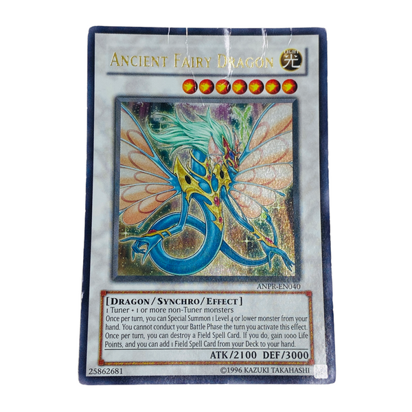 Yu-Gi-Oh! Ancient Fairy Dragon Ultra Rare Trading Card ANPR-EN040 Yu-Gi-Oh! Ancient Fairy Dragon Ultra Rare Trading Card ANPR-EN040