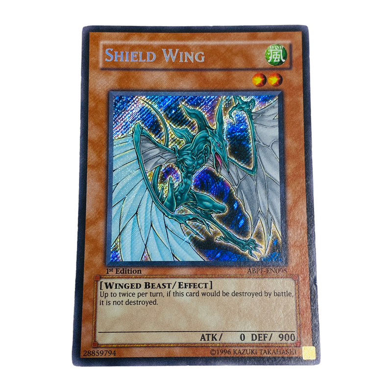 Yu-Gi-Oh! Shield Wing 1st Edition Secret Rare Trading Card ABPF-EN095