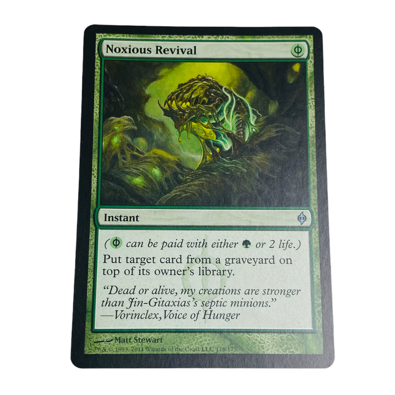 Magic The Gathering Noxious Revival New Phyrexia Instant Uncommon Trading Card