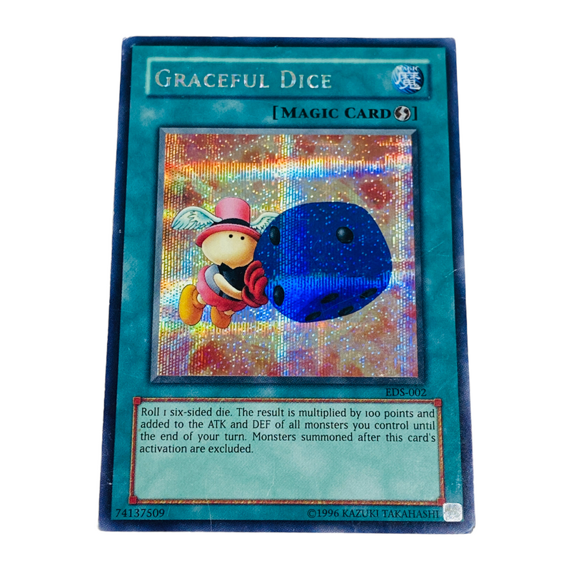 Yu-Gi-Oh! Graceful Dice Unlimited Secret Rare Trading Card EDS-002