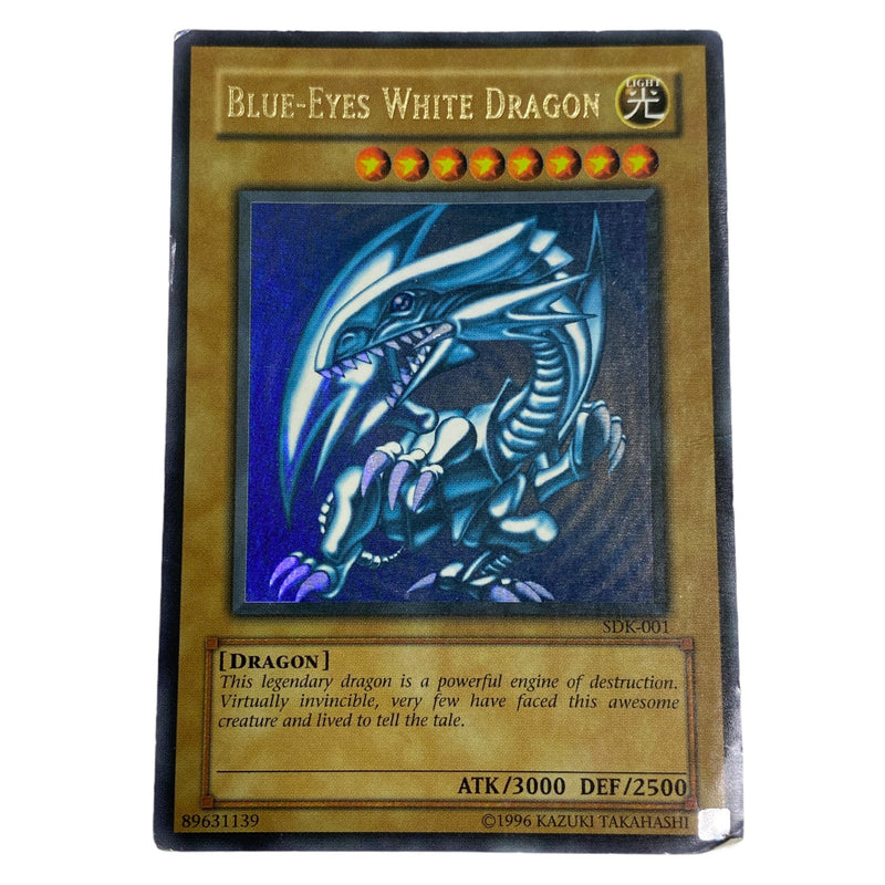 Yu-Gi-Oh! Blue-Eyes White Dragon Unlimited Ultra Rare Trading Card SDK-001