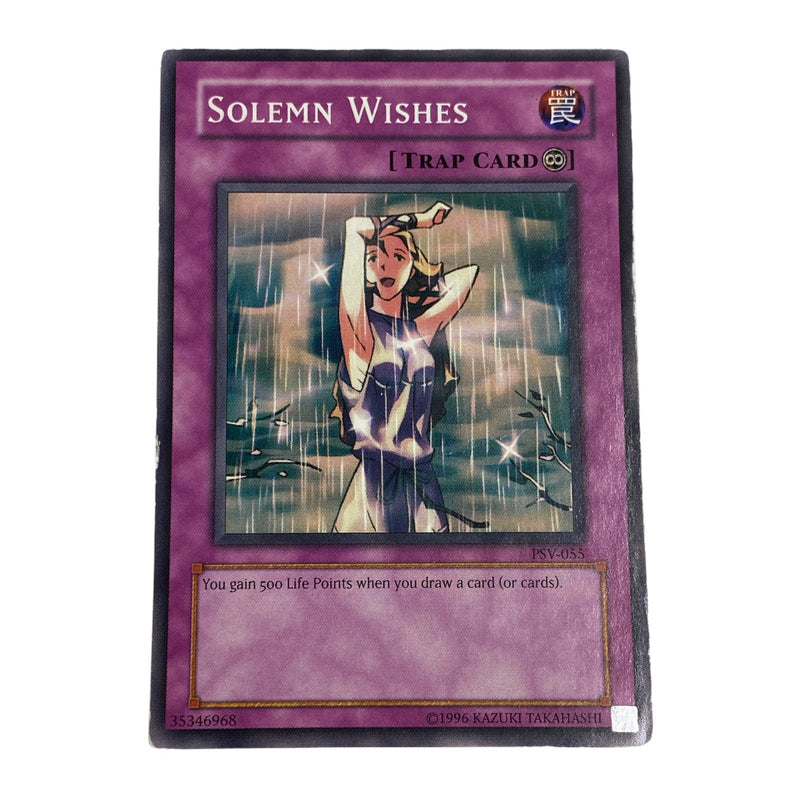 Yu-Gi-Oh! Solemn Wishes Unlimited Common Trading Card PSV-055