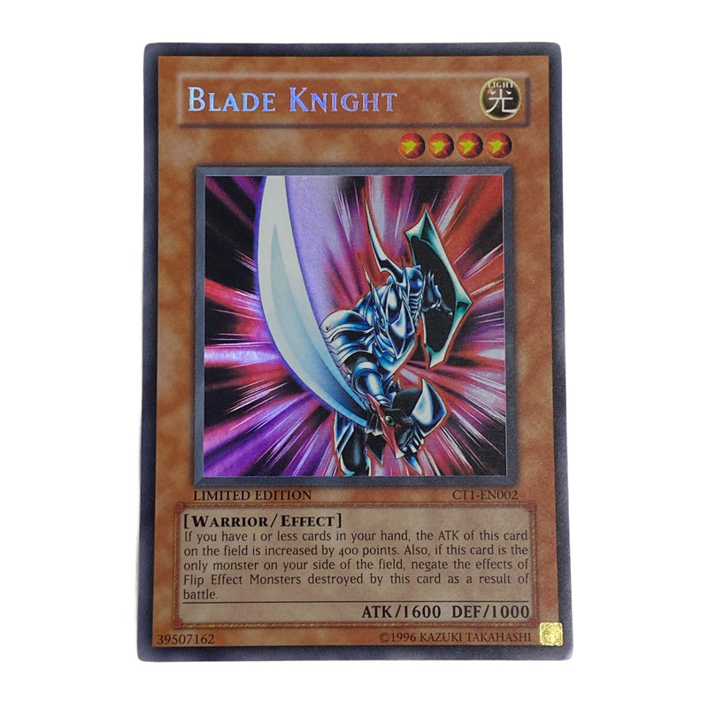 Yu-Gi-Oh! Blade Knight Limited Edition Secret Rare Trading Card CT1-EN002