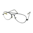 Joy Vintage Black Frame Clear Lens Standard Adult Eyeglasses