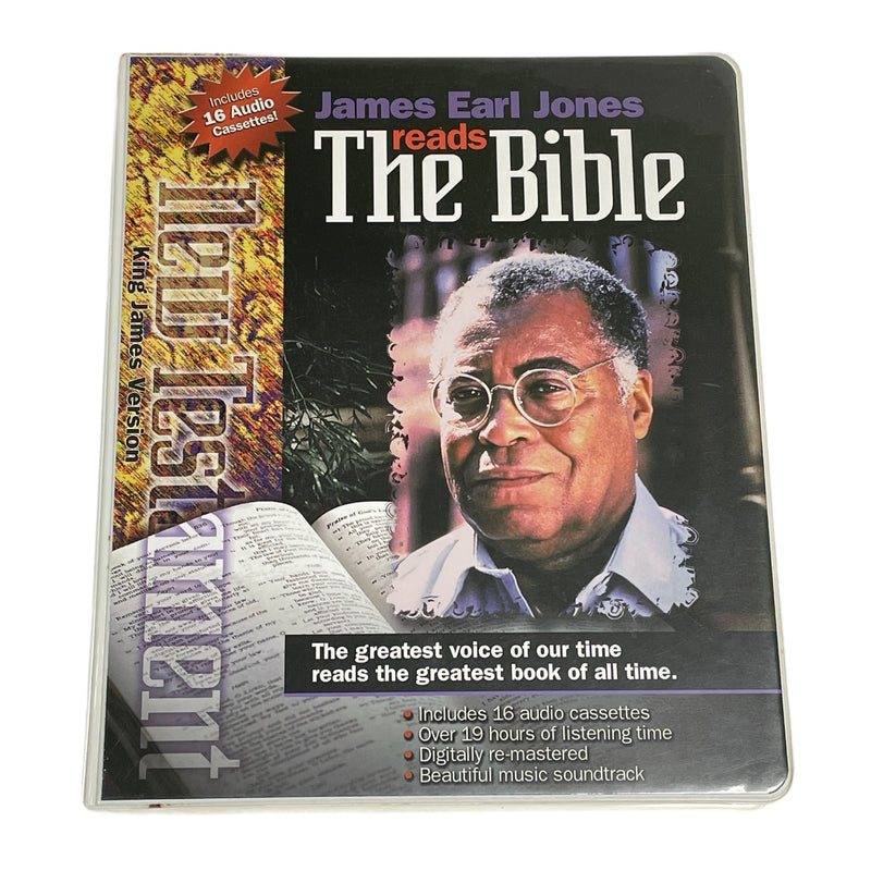 James Earl Jones Reads The Bible King James Version 16 Audio Cassette
