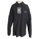 Cannae Mens Battle Ready Professional Gear NRA Long Sleeve Polo Shirt