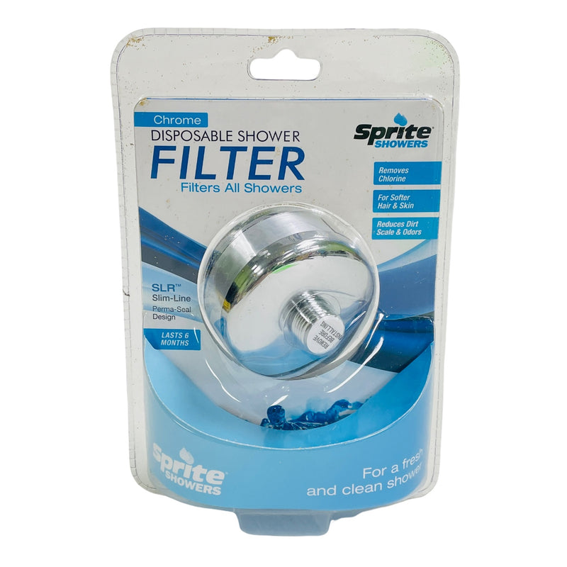 Sprite Showers Slim Line Chrome Disposable All Showers Filter SLR-CM-R