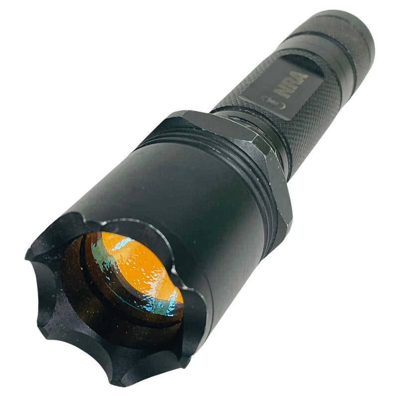 Hell Fighter NRA Black Tactical Small Flashlight X-8