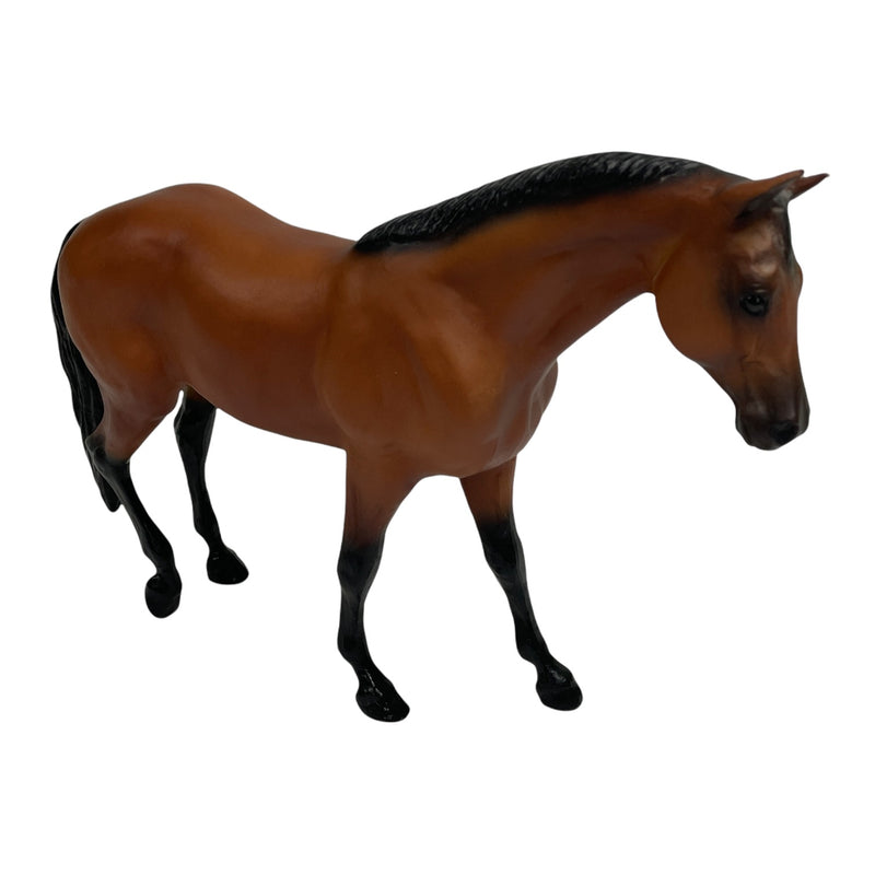Breyer Rugged American Quarter Stallion Brown Black 12x9 Traditional Horse Model