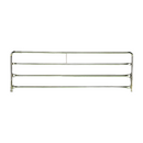 (2) Invacare Spring Loaded Reduced Gap Full Length Metal Bed Side Rails 6629