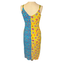 Angie Womens Green Multi Color Floral Flowers Maxi Dress