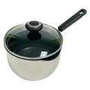 Cook's Essentials Impactbase 18/10 Stainless Steel Nonstick 3 Qt Pour Pot w/ Strain Lid