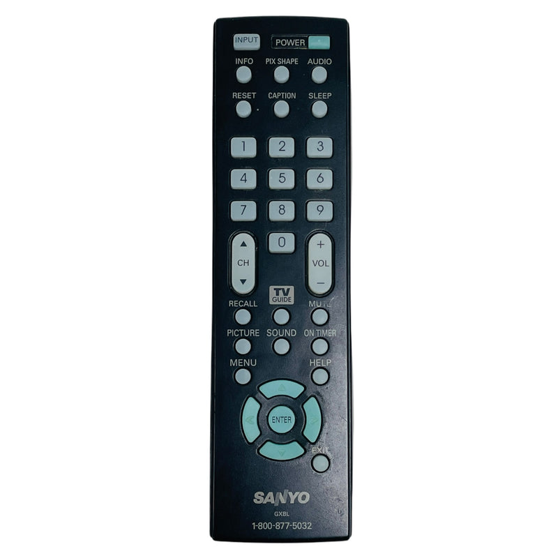 Sanyo Television TV Remote Control GXBL Original OEM
