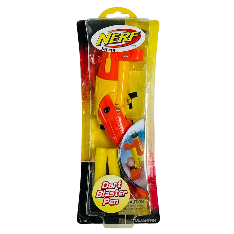 Nerf Gun 2006 Dart Blaster Yellow Orange Ballpoint Toy Pen 2038
