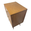 Paul McCobb Planner Group Mid Century Modern MCM Maple 3 Drawer Nightstand