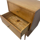 Paul McCobb Planner Group Mid Century Modern MCM Maple 3 Drawer Nightstand