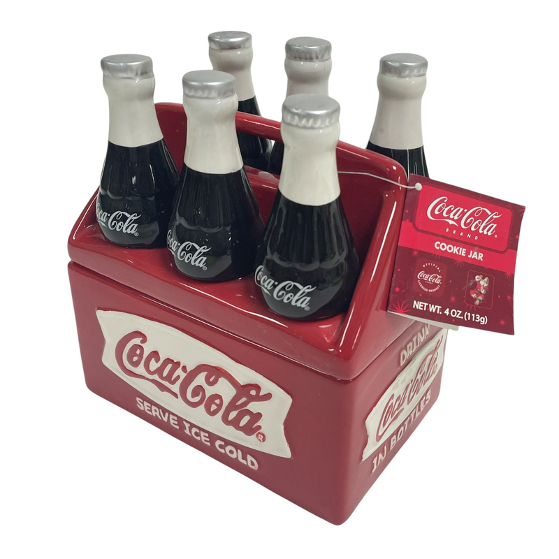 Houston Harvest Coca-Cola Coke 6 Pack 4 oz Cookie Jar