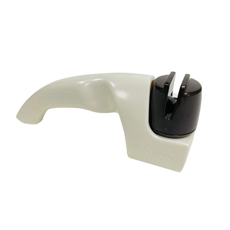 Cutco Handheld Classic White Pull Through Knife Sharpener