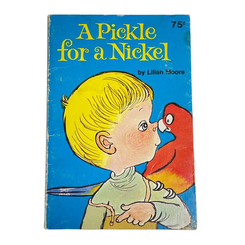 A Pickle For A Nickel By Lilian Moore Vintage 1961 Paperback Book