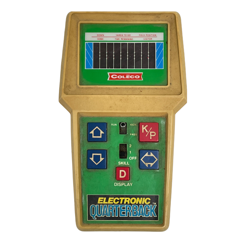 Coleco Electronic Quarterback Vintage 1978 Handheld Game