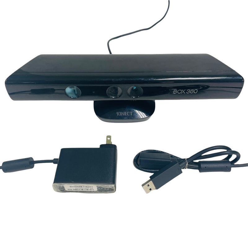 Microsoft Xbox 360 Kinect Sensor Bar 1414 w/ Power Cord Adapter