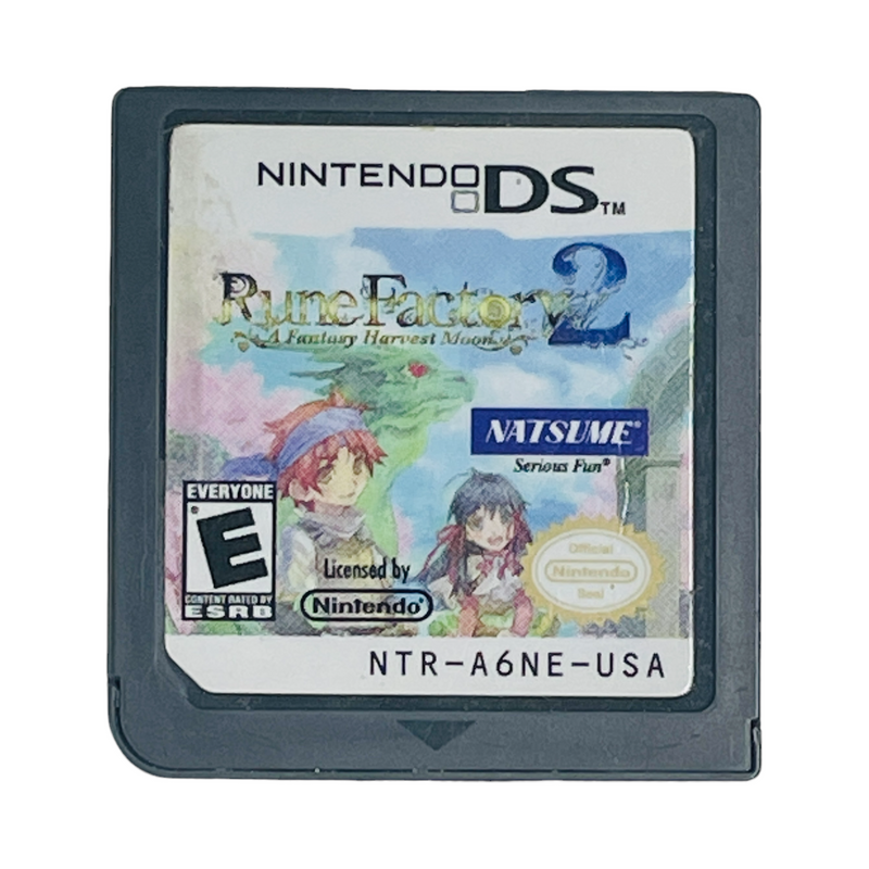 Rune Factory 2 A Fantasy Harvest Moon Nintendo DS *Authentic*