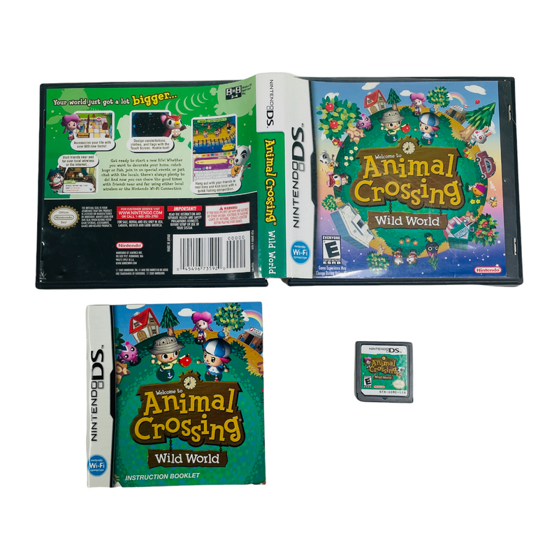 Animal Crossing Wild Worlds Nintendo DS *Authentic*